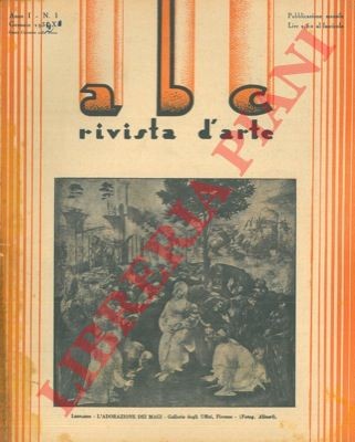 Riviste abc rivista d arte - -, d'arte
