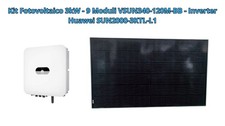Kit Fotovoltaico 3KW - 9 Moduli VSUN340-120M-BB - Inverter HuaweiSUN2000-3KTL-L1