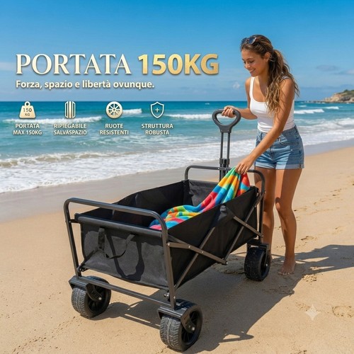 Carrello pieghevole - carrello, da