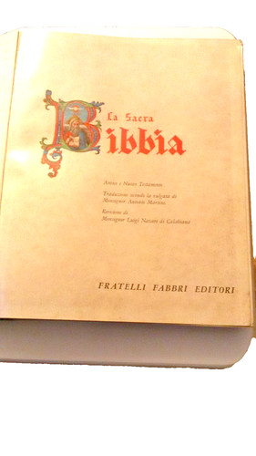 Sacra bibbia vol i - la,