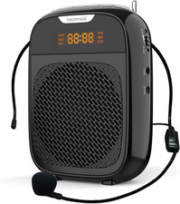 Mini Amplificatore Vocale Portatile Ricaricabile Bluetooth Altoparlante 4000Mah 