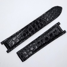 Cinturino in Coccodrillo Nero