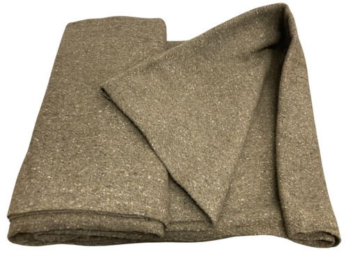 Coperta lana stile esercito - lana,
