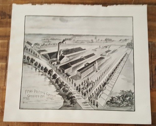Antique engraving page - antique,