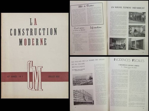 Construction moderne 1951 - construction,