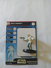 Star Wars Miniatures - Hoth Trooper - 08/60 - Wizards Of The Coast, Rebel