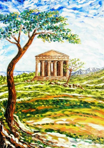 Quadro olio tela mimma - tela,