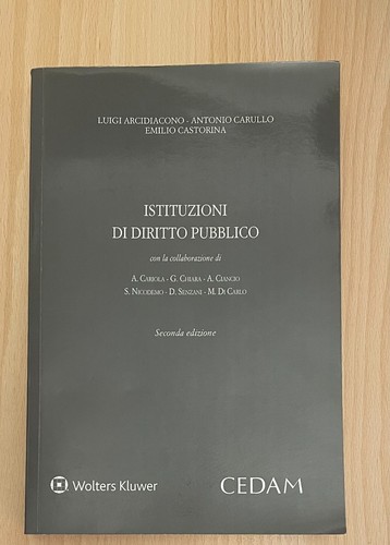 Istituzioni diritto - di,