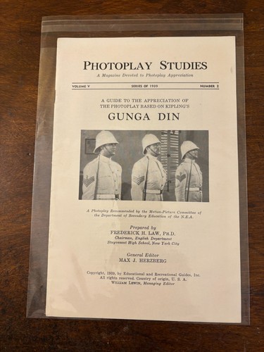 Photoplay studies ginga din - photoplay,