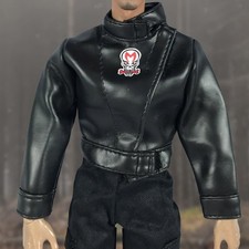 Giacca in finta pelle per