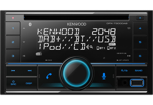 Kenwood dpx 7300dab 2din - kenwood, cd