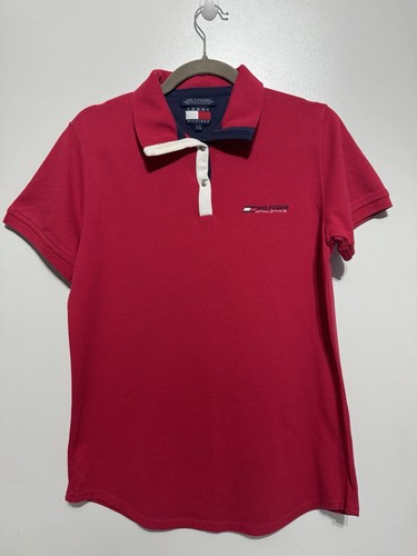 Polo tommy hilfiger rouge - polo,