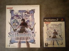 Suikoden IV 4 Playstation 2 / PS2 Gioco più Guida ufficiale