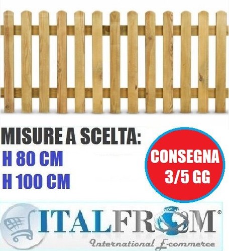 Steccato legno pino - legno, di