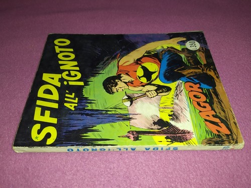 Zagor scritta rossa - rossa, numero