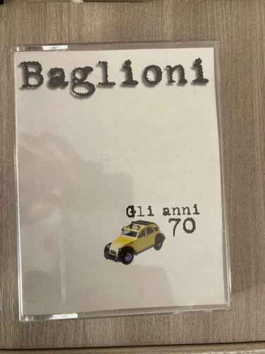 Audio cassetta baglioni anni - audio,