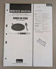 Sansui DA-P500 Automatic
