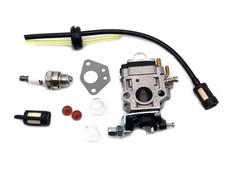 Kit completo carburatore decespugliatore 43cc 49cc 52cc foro 15mm universale set