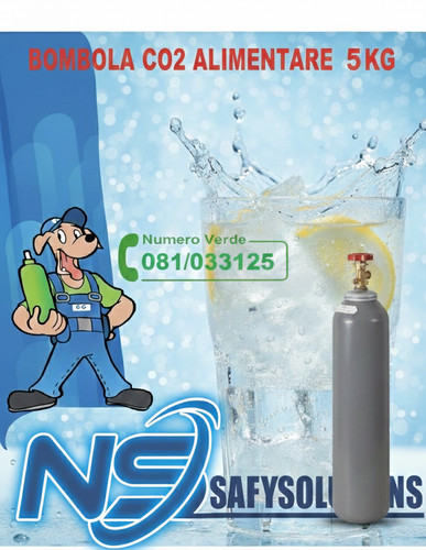 Bombola co2 alimentare kg - bombola,