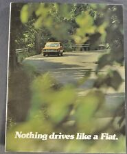 Fiat Brochure 124 Sport Spider