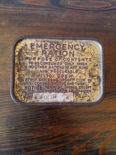 Scatola emergency ration - scatola,