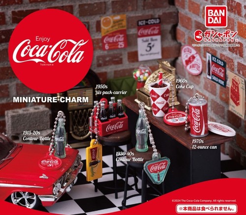Gashapon bandai coca cola - gashapon, coca-cola