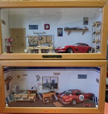 Diorami Officina....      Auto Ferrari In 1/24