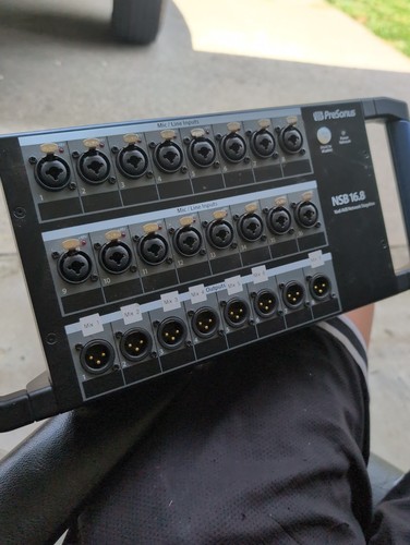 Stagebox rete avb - avb, presonus