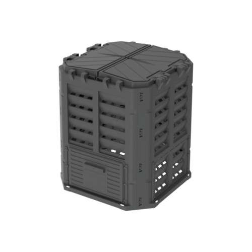 Vid compositore 300 litri nero - 300,