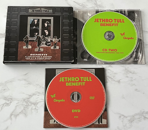 Jethro tull benefit dvd - tull,