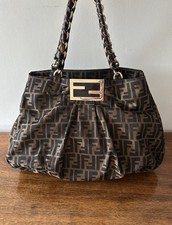 Borsa a tracolla Fendi marrone