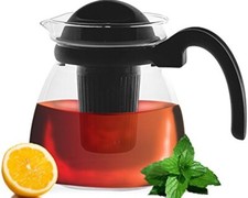 Teiera Termic Tea realizzata in vetro borosilicato dotata di tappo con filtro
