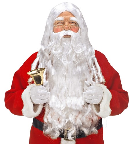 Parrucca barba babbo - parrucca,