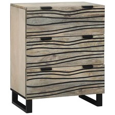 Credenza con cassetto Legno massello di mango Mobile Sideboard Armadio vidaXL