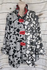 Ali Miles Black Gray Red Geo