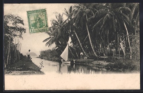 Cartolina trinidad parte - trinidad,, del