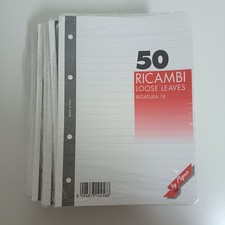 Ricambi Quaderni Ad Anello A