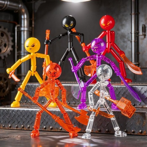Pezzi stickman articolato - 6,