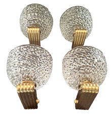 Quattro appliques murano