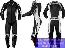 Tuta pelle spidi replica - pelle,
