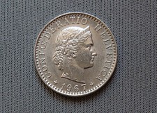 Svizzera Helvetia 1967 20