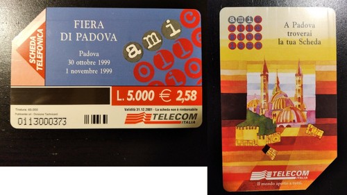 Scheda telefonica telecom - scheda,