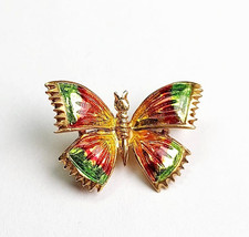 Spilla piccola farfalla in oro