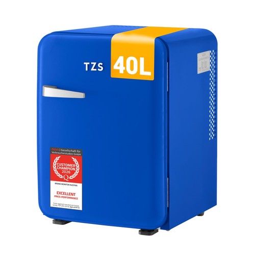 Mini frigo retro 40l - retro,