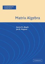 MATRIX ALGEBRA (ECONOMETRIC