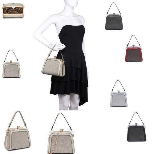 Pochette donna moda diamante