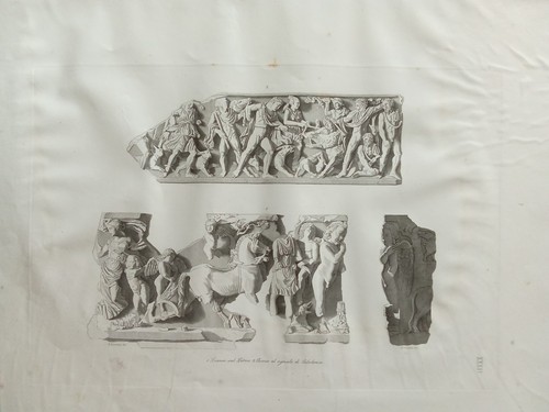 Incisione 800 troiani - 800, caccia