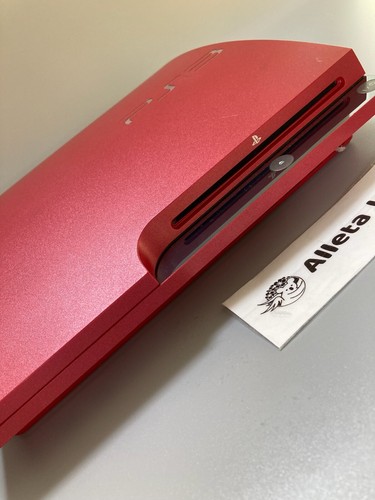 Sony ps3 red console - sony, slim