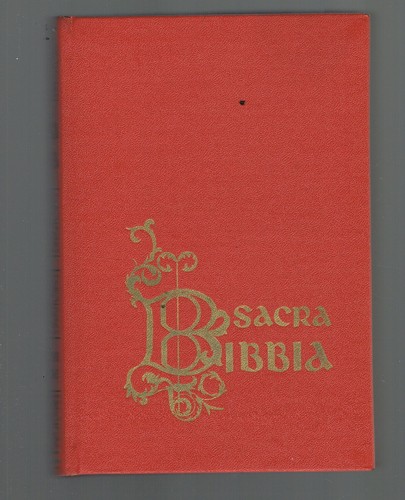 Sacra bibbia edizioni - la,