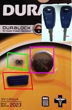 TASTO GOMMINO CHIAVE FIAT PANDA PUNTO DOBLO' +1 SWITCH INTERRUTTORE+PILA BOTTONE